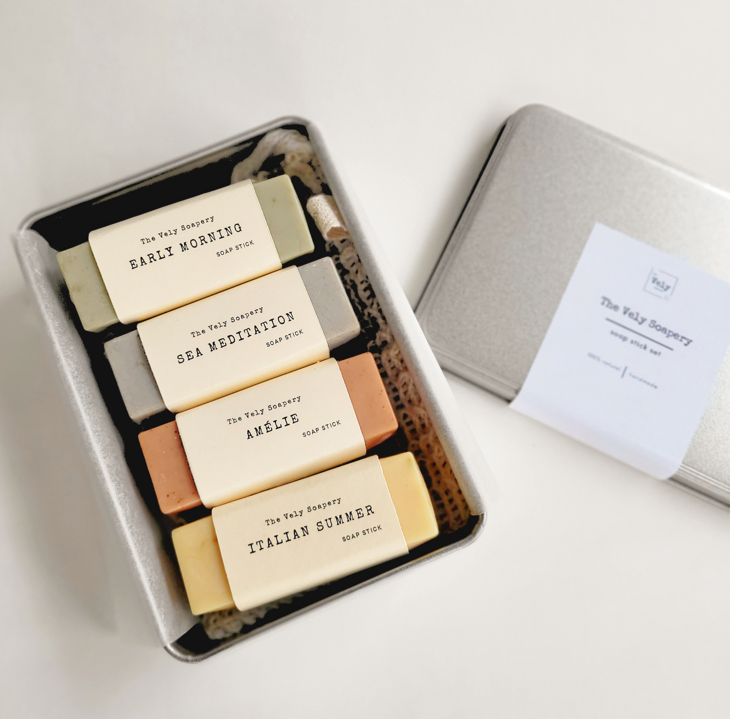Natural Handmade Guest Soap Set