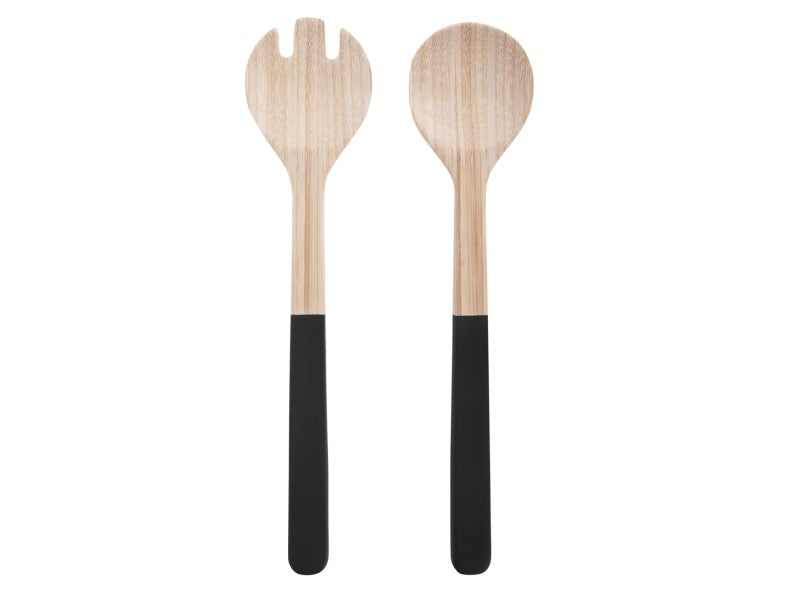 Salad Server Set grey/white