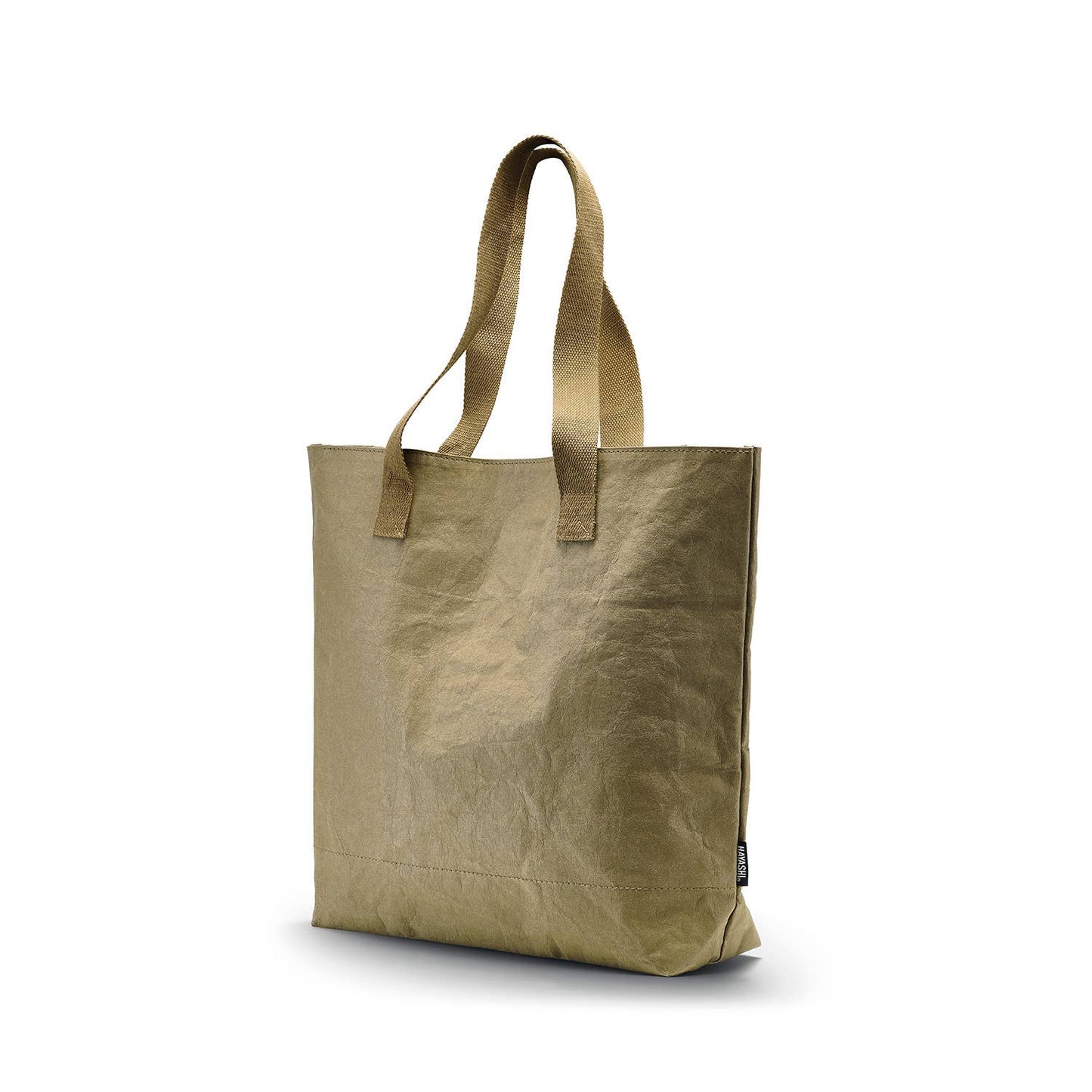 Large Tote Bag: Tan
