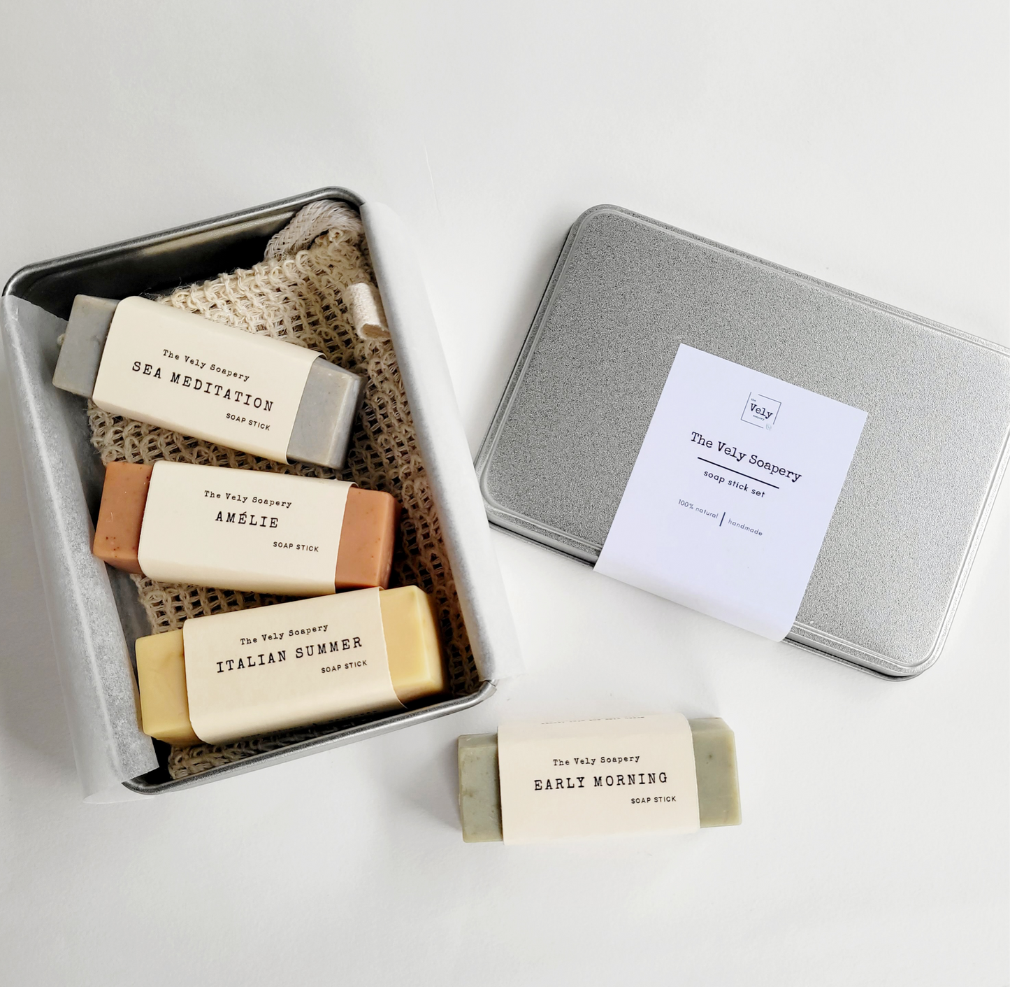 Natural Handmade Guest Soap Set
