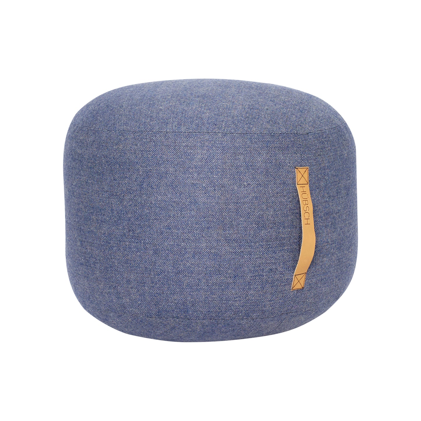 HUBSCH Light Blue Mochi Pouf