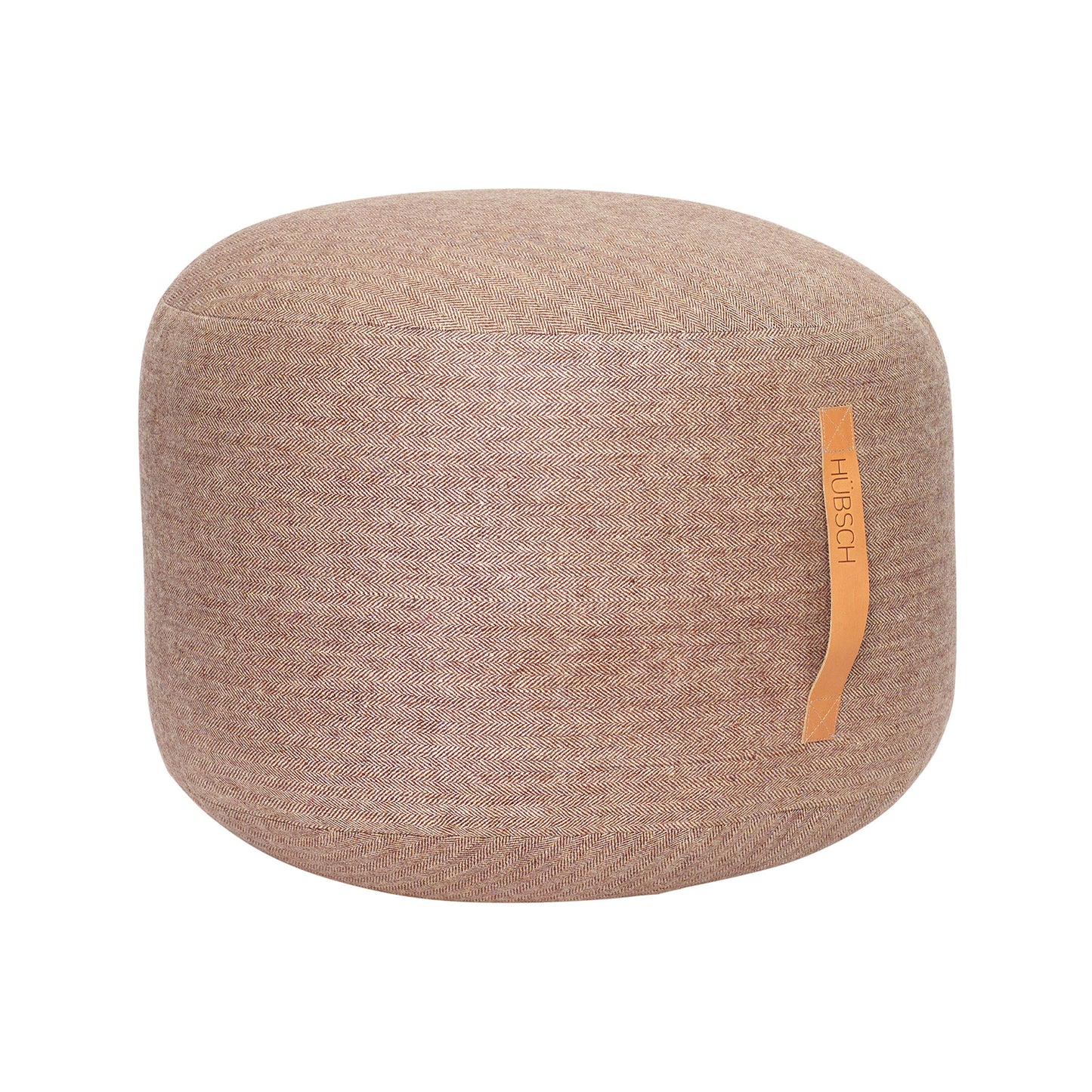 HUBSCH Brown Mochi Pouf