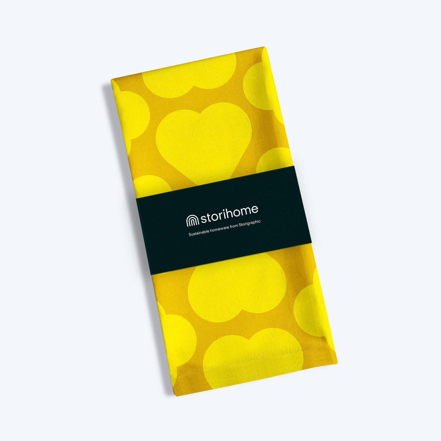Cotton Tea Towel Sunshine — Flowers & Hearts