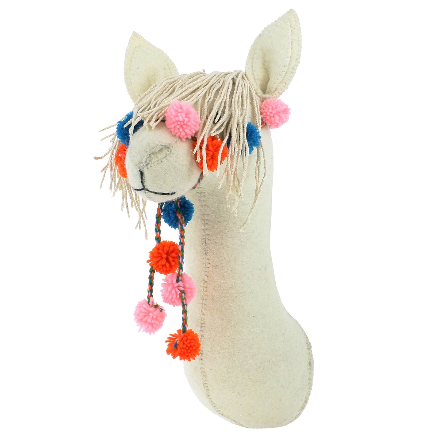 Medium Llama Head - Kids Room Décor