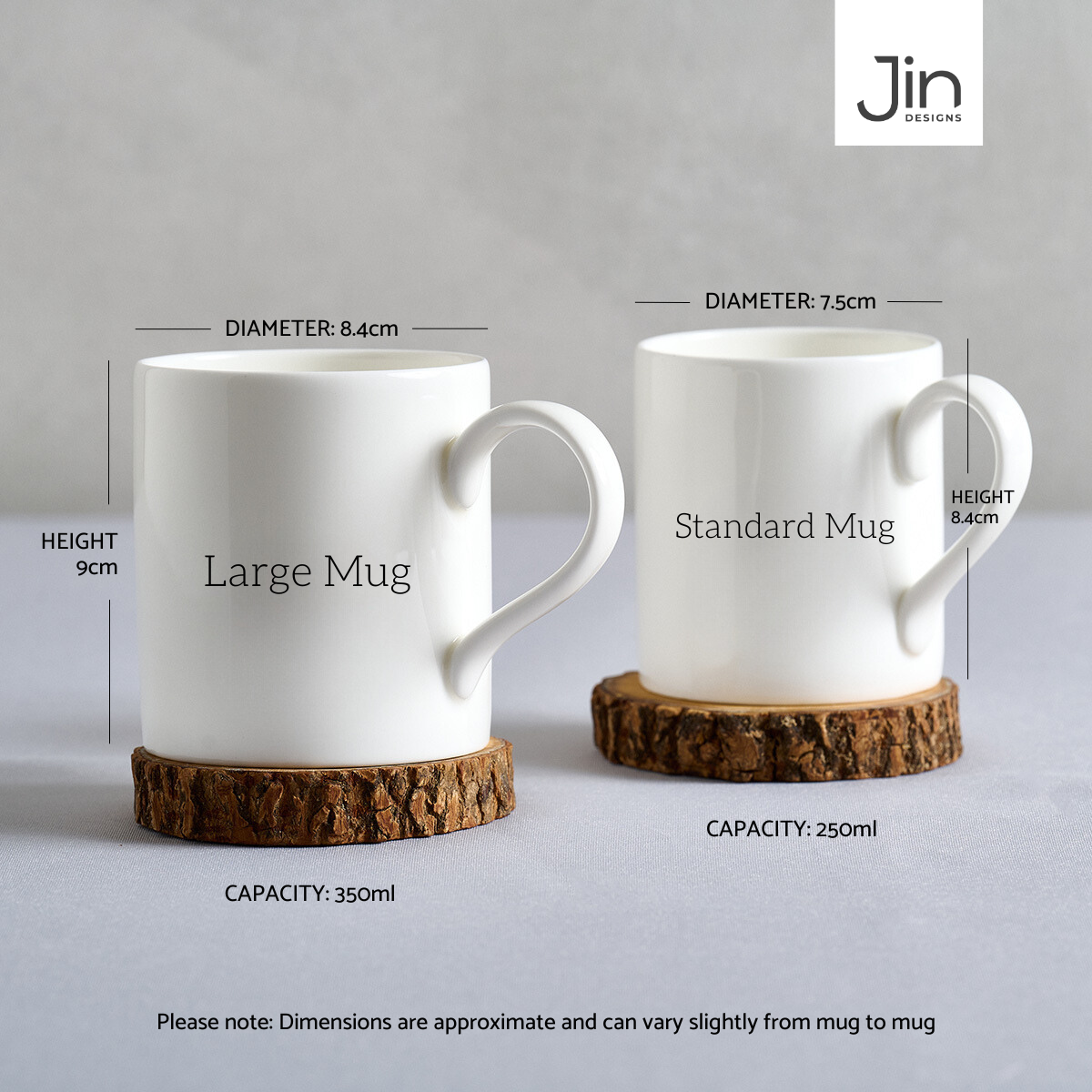 Jin Designs - Rowing Large Mug