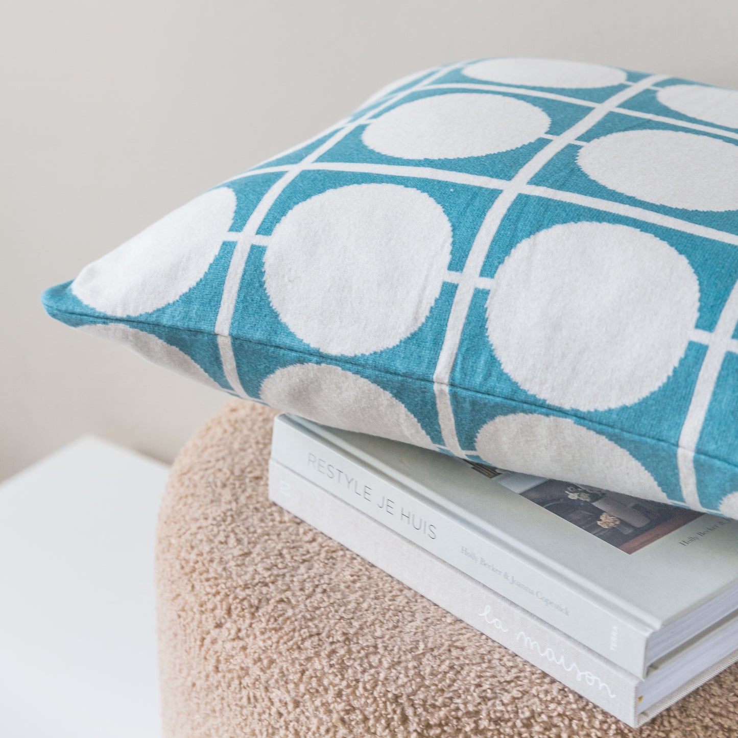 'Don' Funky Doris Cushion Petrol
