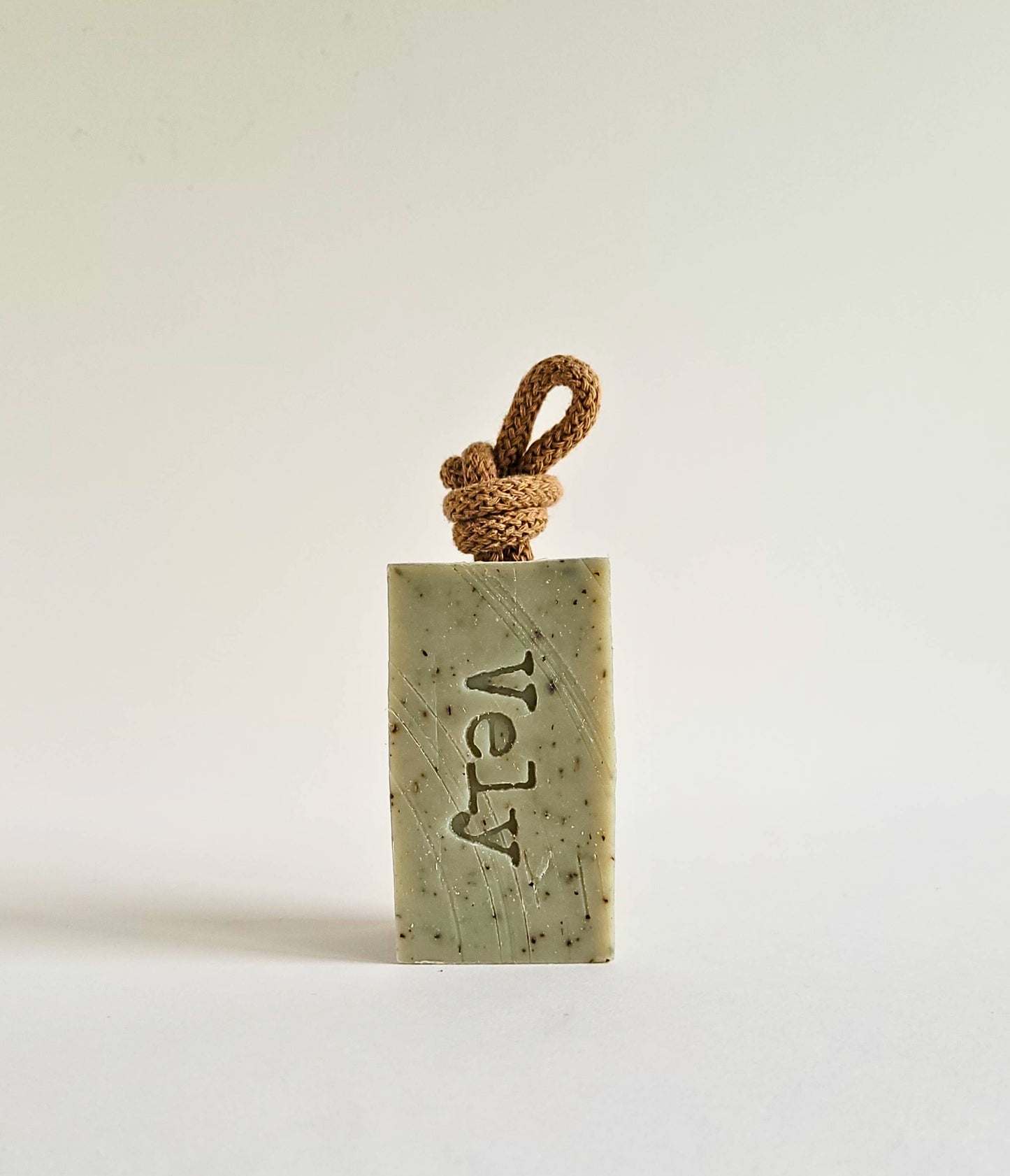 Natural Handmade Soap On A Rope "Early Morning"