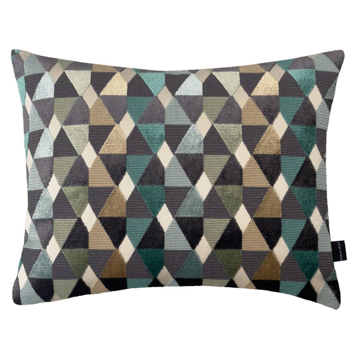 Marvin Aqua Cushion | Rectangle
