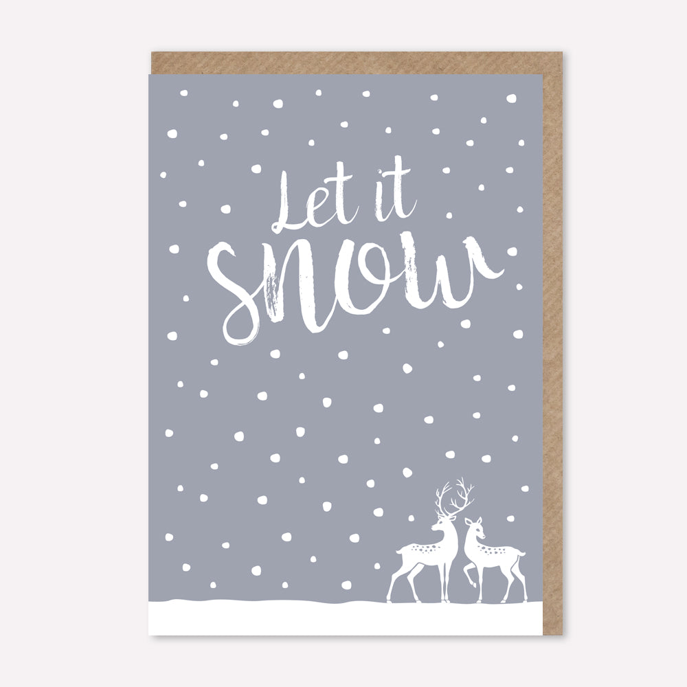 Christmas Card - Let It Snow