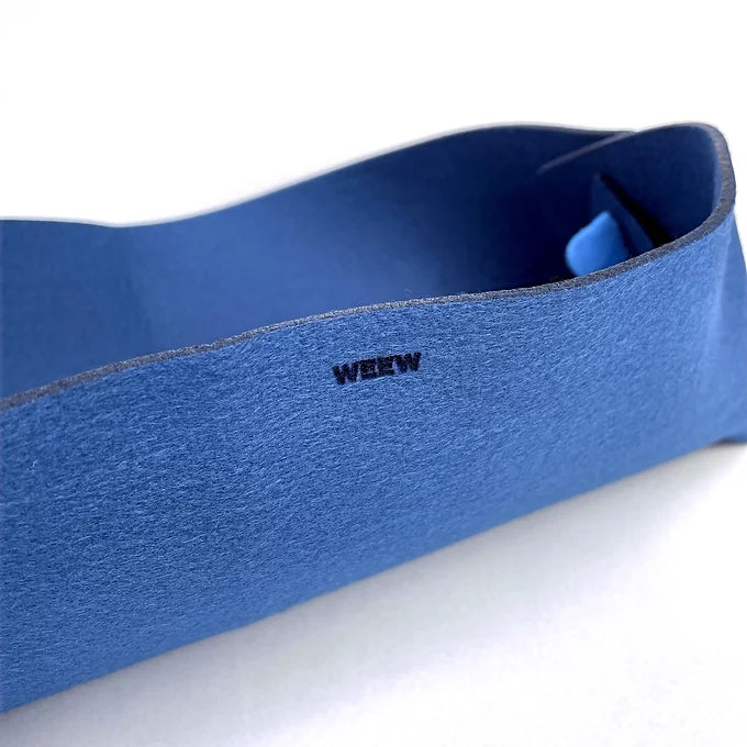 Lotus Desk Organiser - Blue