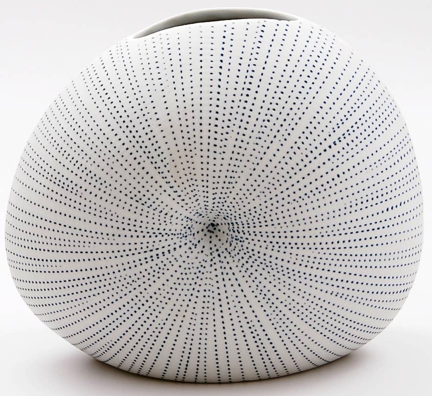 225W26 DIVA ROUND MINI L - WO 26 Porcelain bud vase