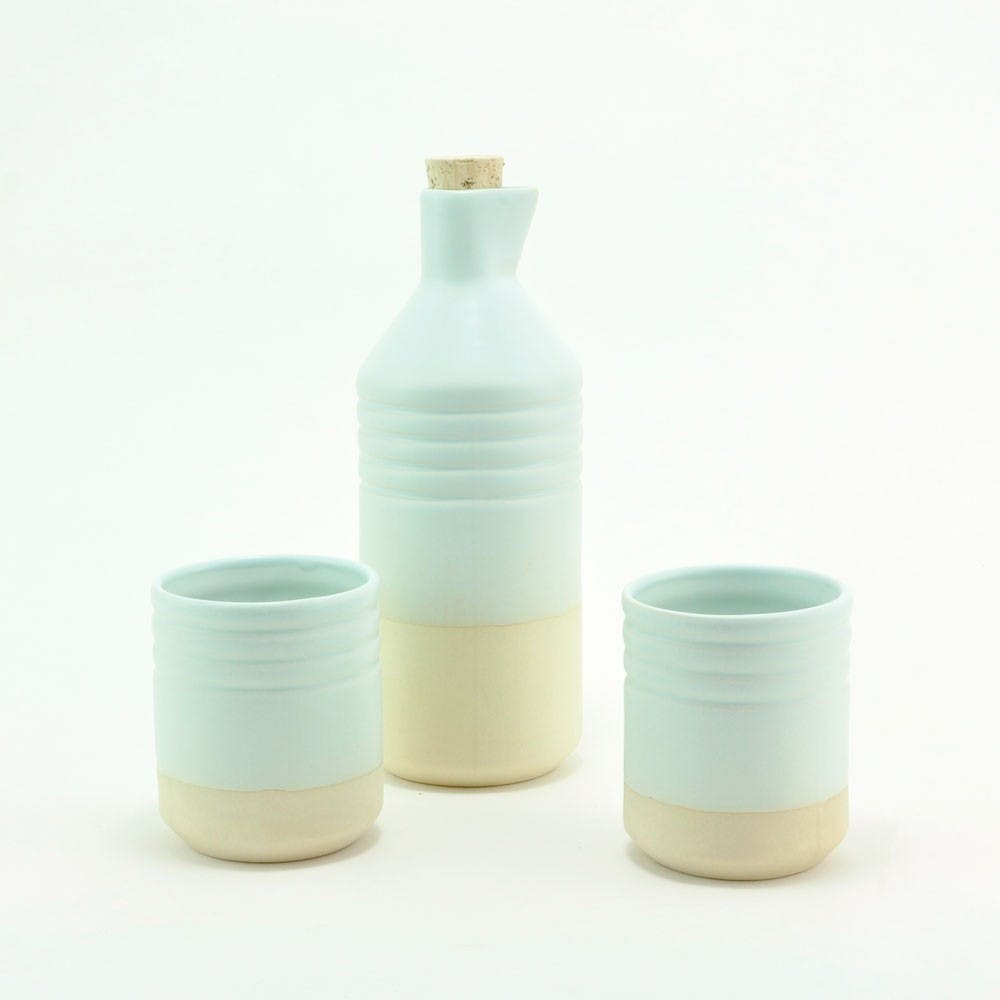 Stoneware Cup Green