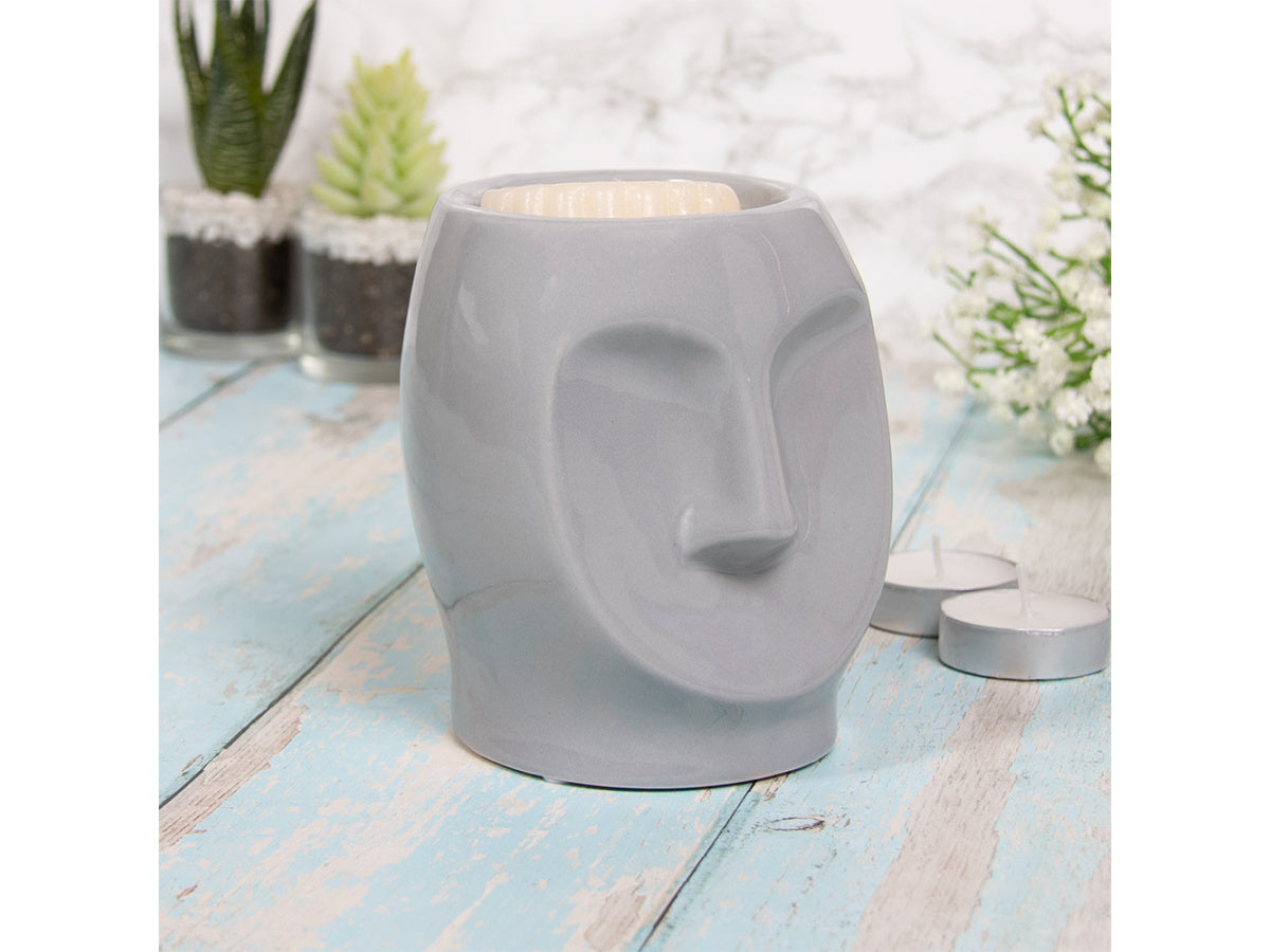 Wax/oil Warmer Face Grey