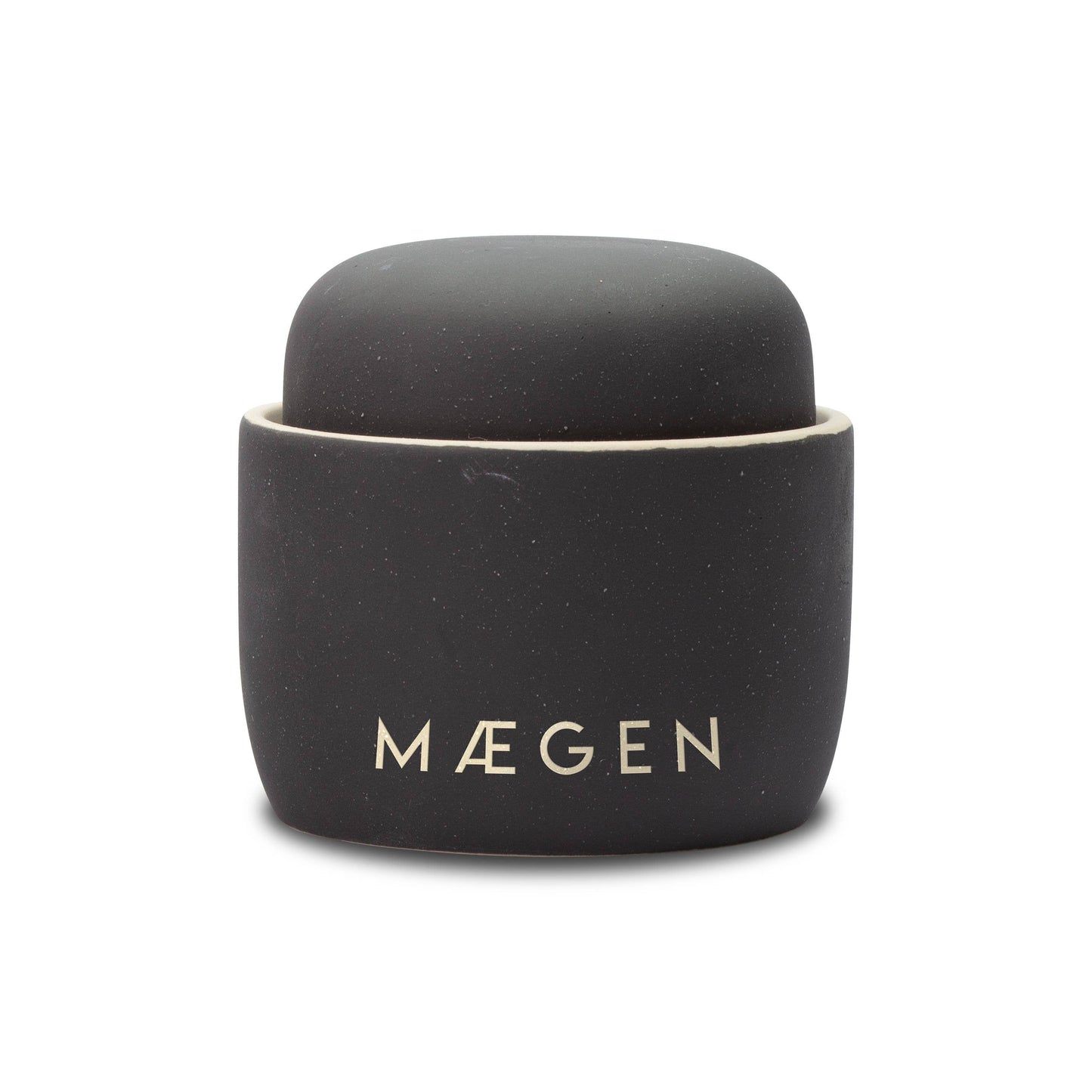 Black Iris & Leather MÆGEN Lykke 170g Candle -