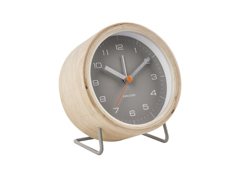 Alarm clock Innate small grey