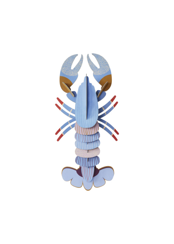 Lavender Lobster 3D Wall Art