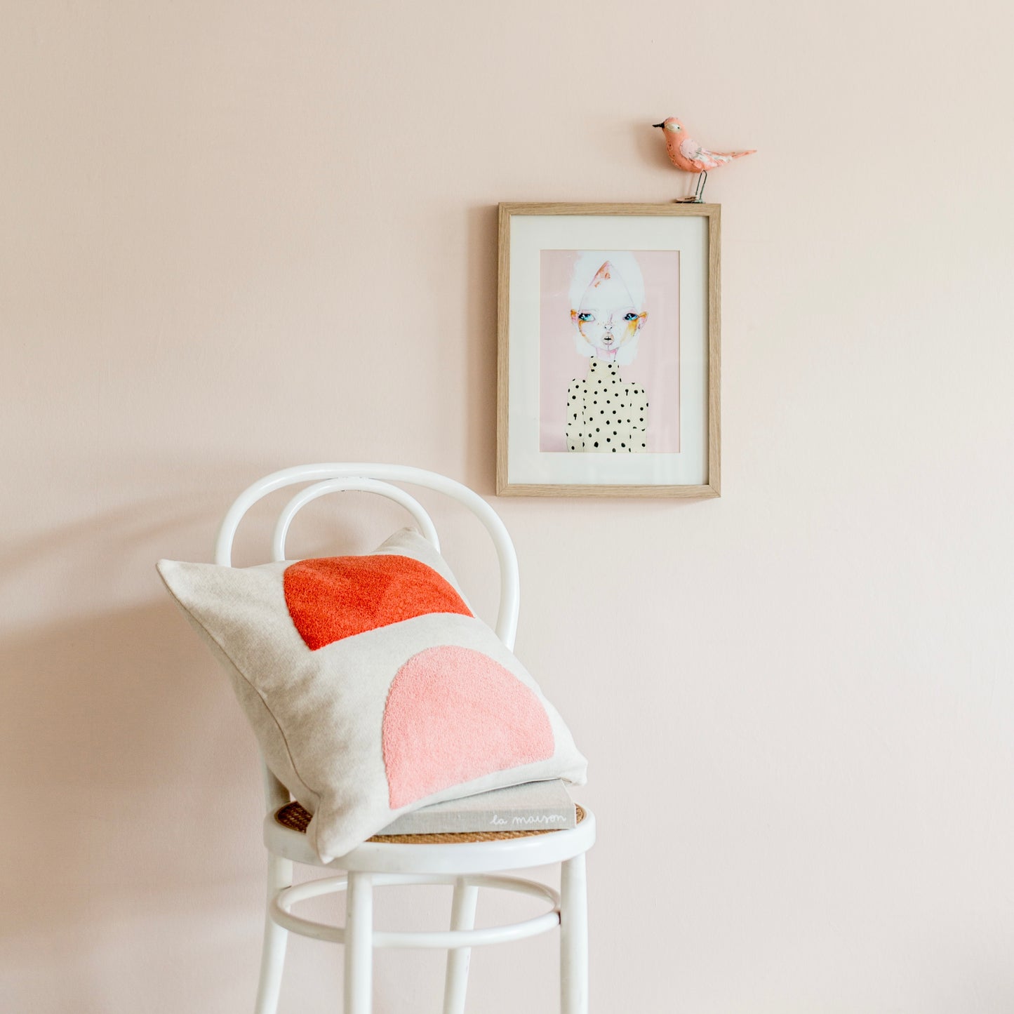 'Mona' Cushion Pink