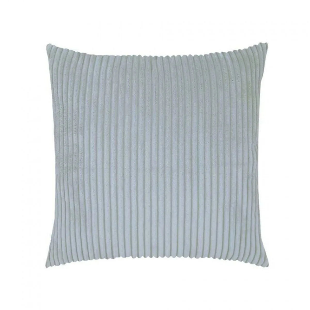 Soft Ribbed Cushion Grey