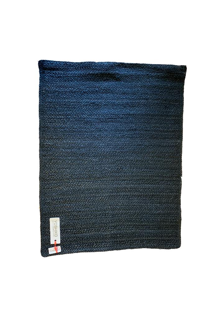 Jute Rug Black