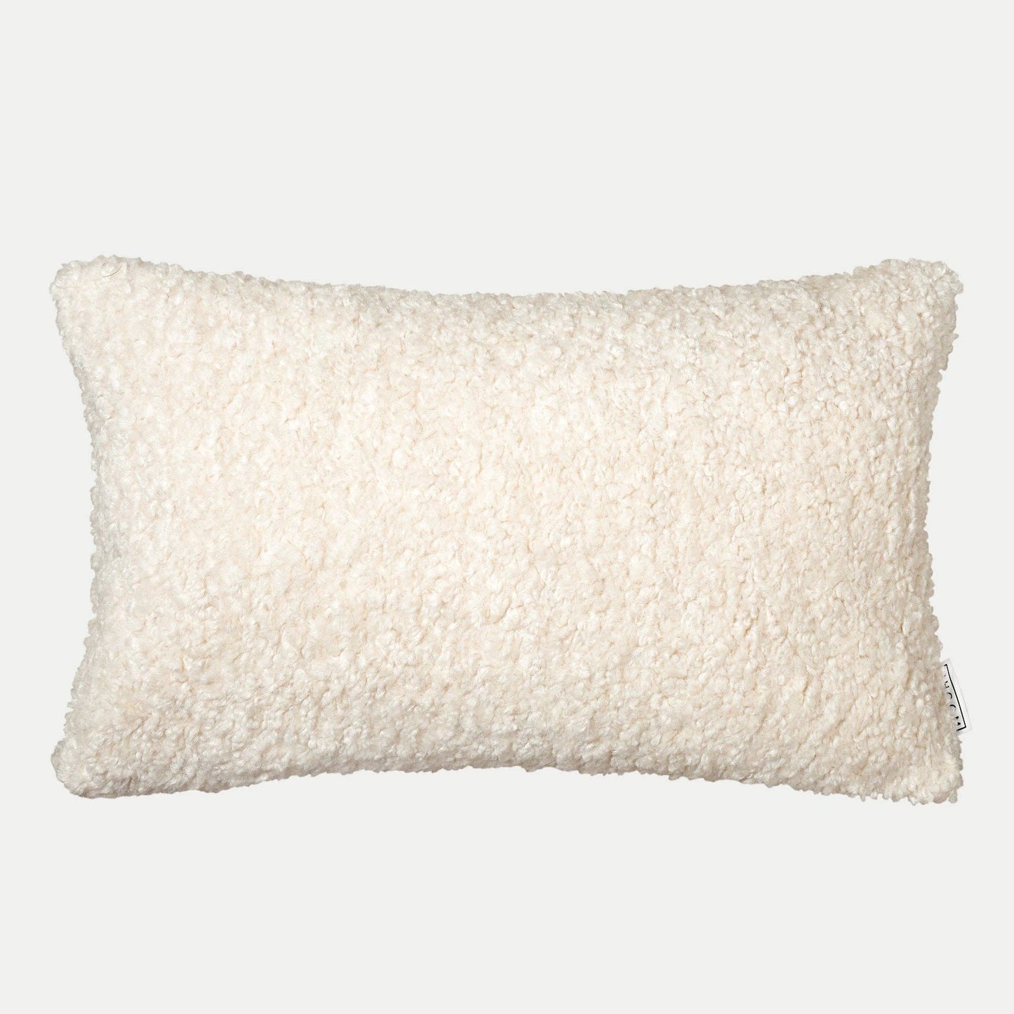 Boucle Cushion, Off White, 40x62cm 24x16"