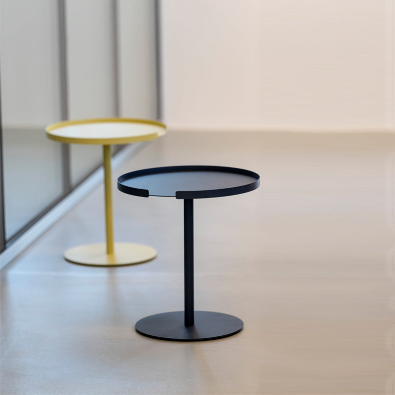 Big Hug Side Table Round Base DesignBite - midnight blue