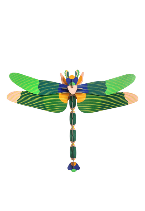 Dragonfly Green 3D Wall Decor