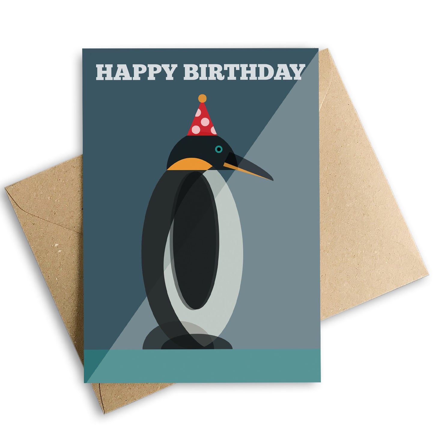 Happy Birthday Penguin Card