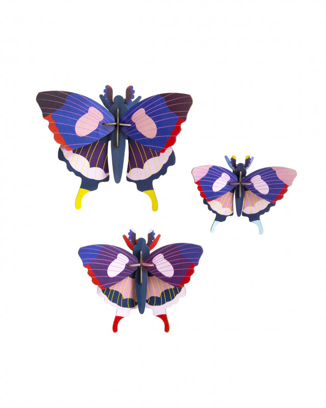 Swallowtail Butterflies Set of 3 Wall Decor