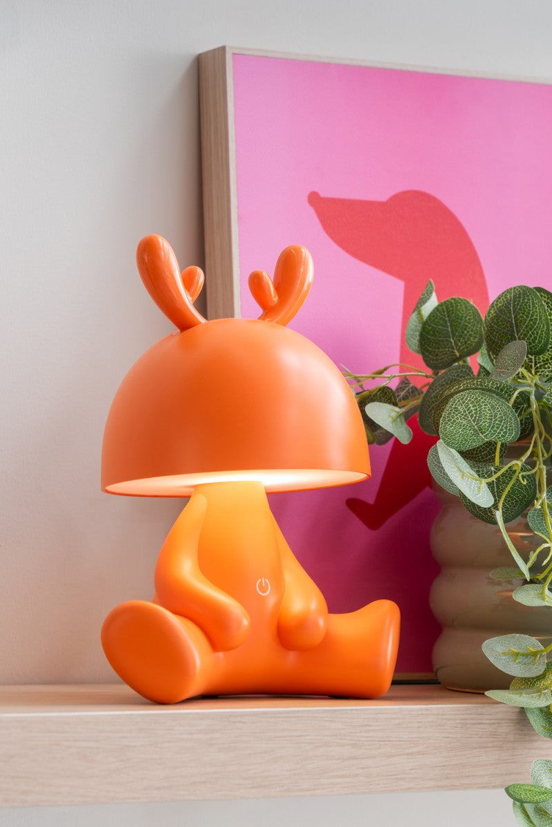 Table Lamp Deer Orange