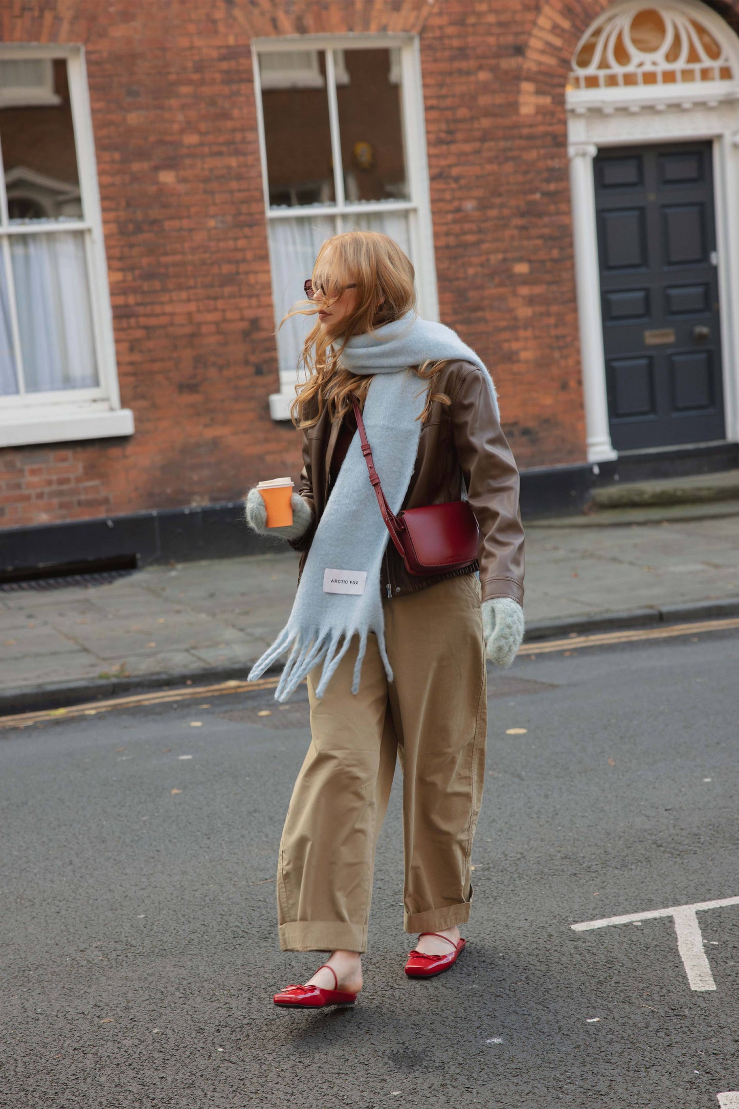 The Stockholm Scarf - 100% Recycled - Glacier Blue - AW25