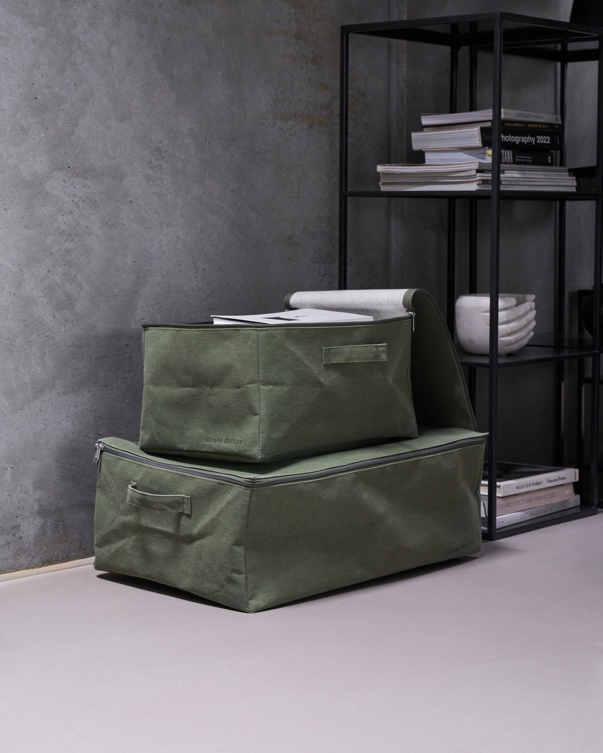 Storage basket, HDCanva, Green (Copy)