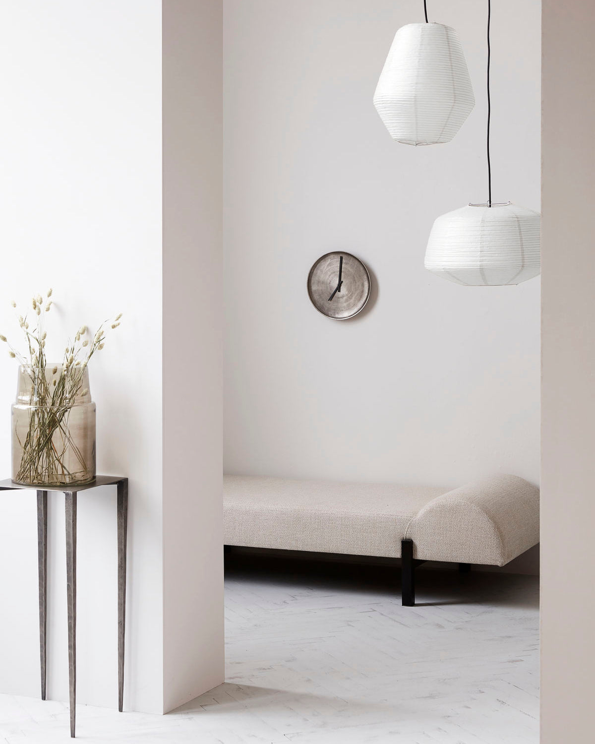 Lampshade 'Bidar' White narrow