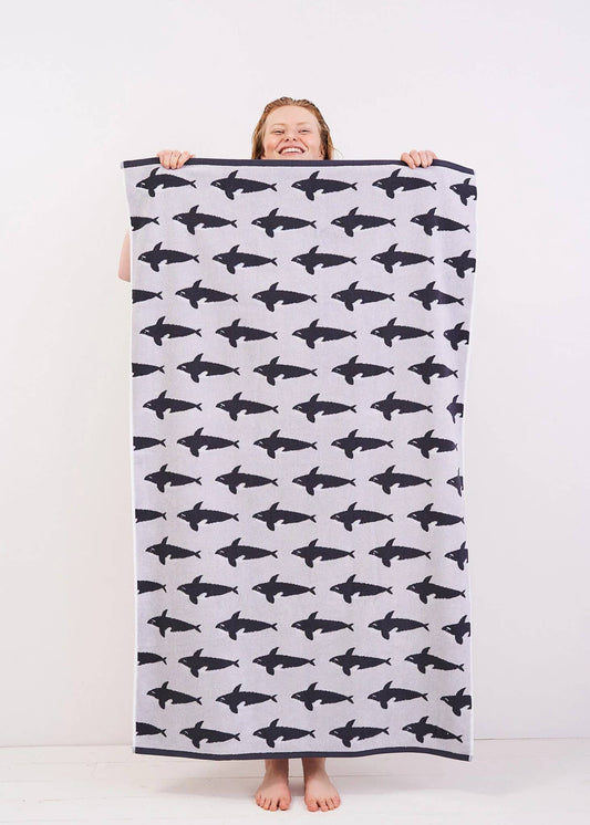 Anorak - Anorak Orca Organic Cotton Bath Sheet