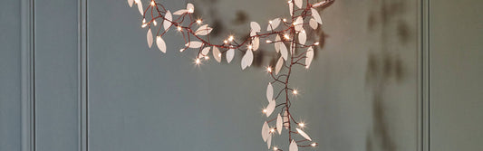 Leaf Cluster LED wire string lights