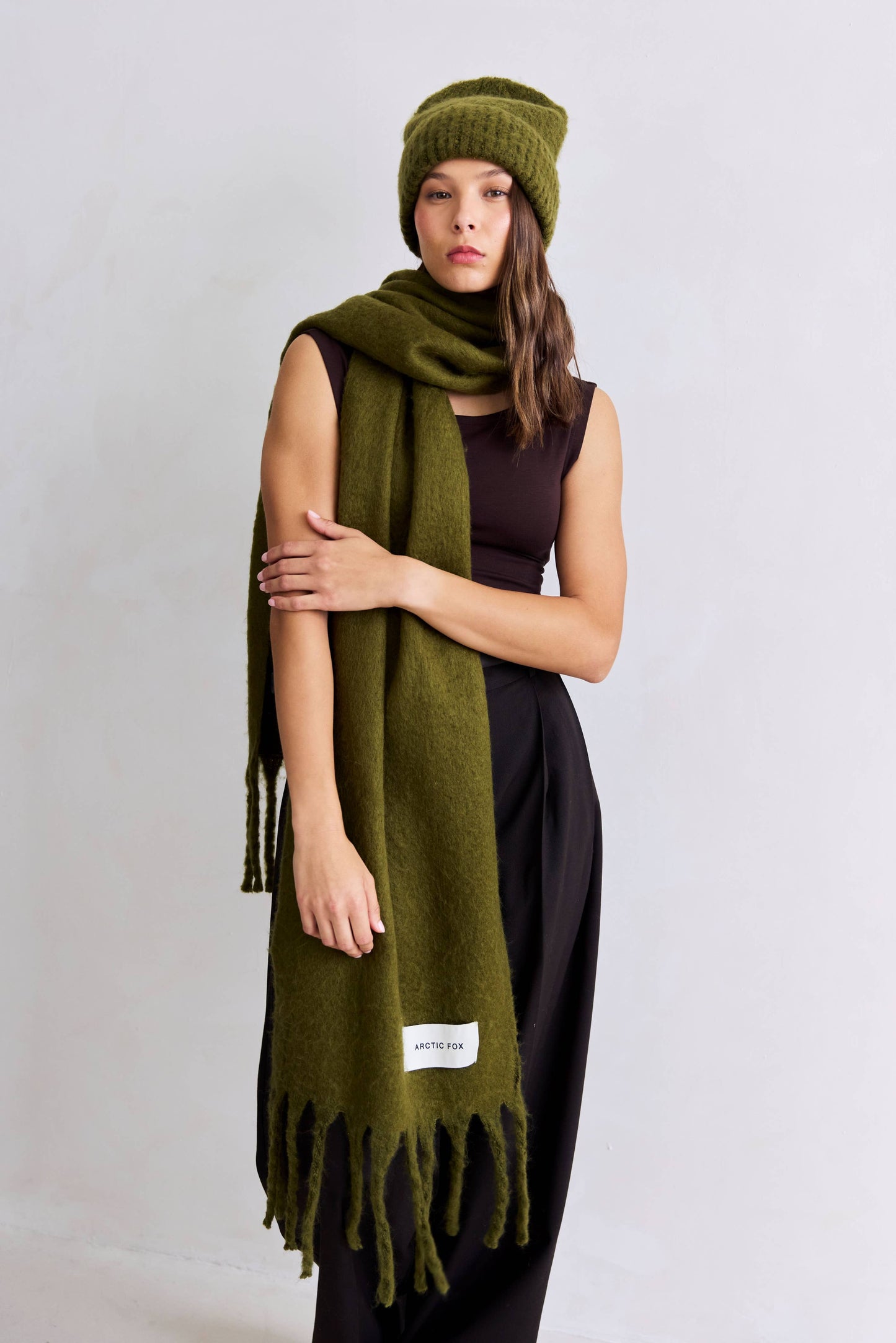 The Reykjavik Beanie Hat - 100% Recycled - Sea Kelp