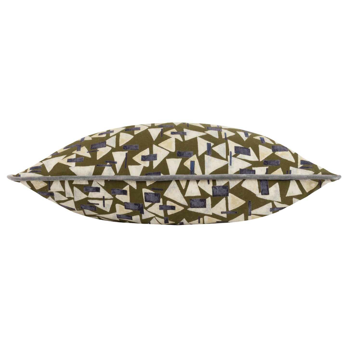City Rectangular Cushion Khaki: Khaki / Polyester Filled / 30 x 60cm