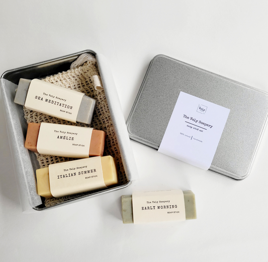 Natural Handmade Guest Soap Set