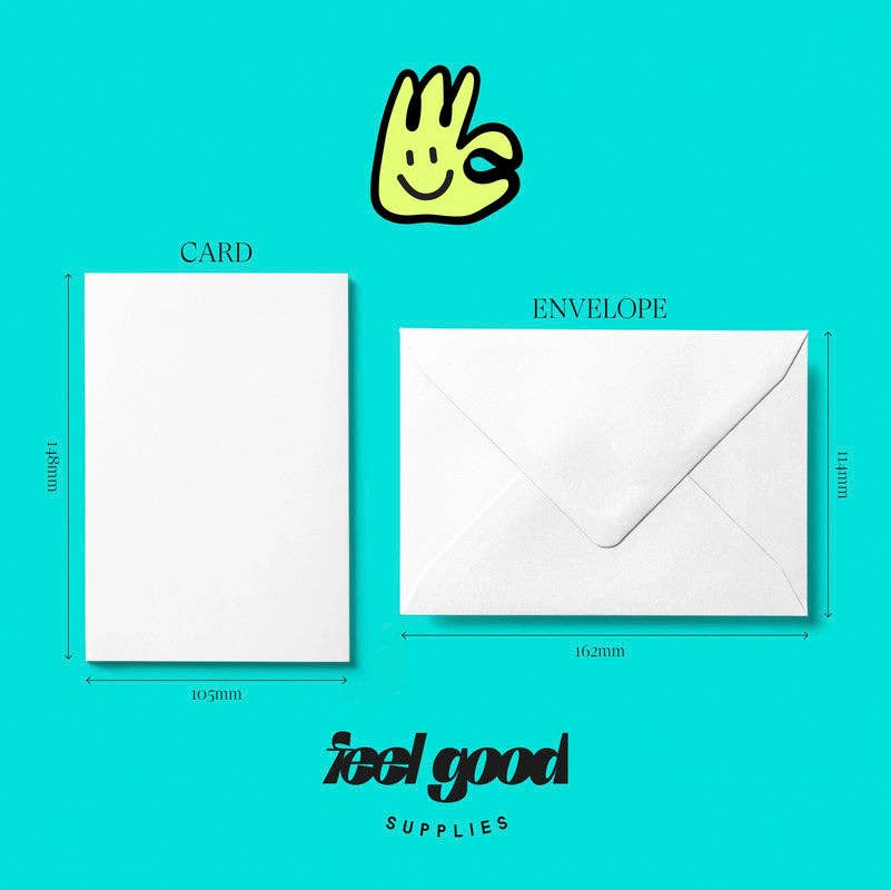 Feel Good Supplies - Love You More Card | Anniversary Valentines