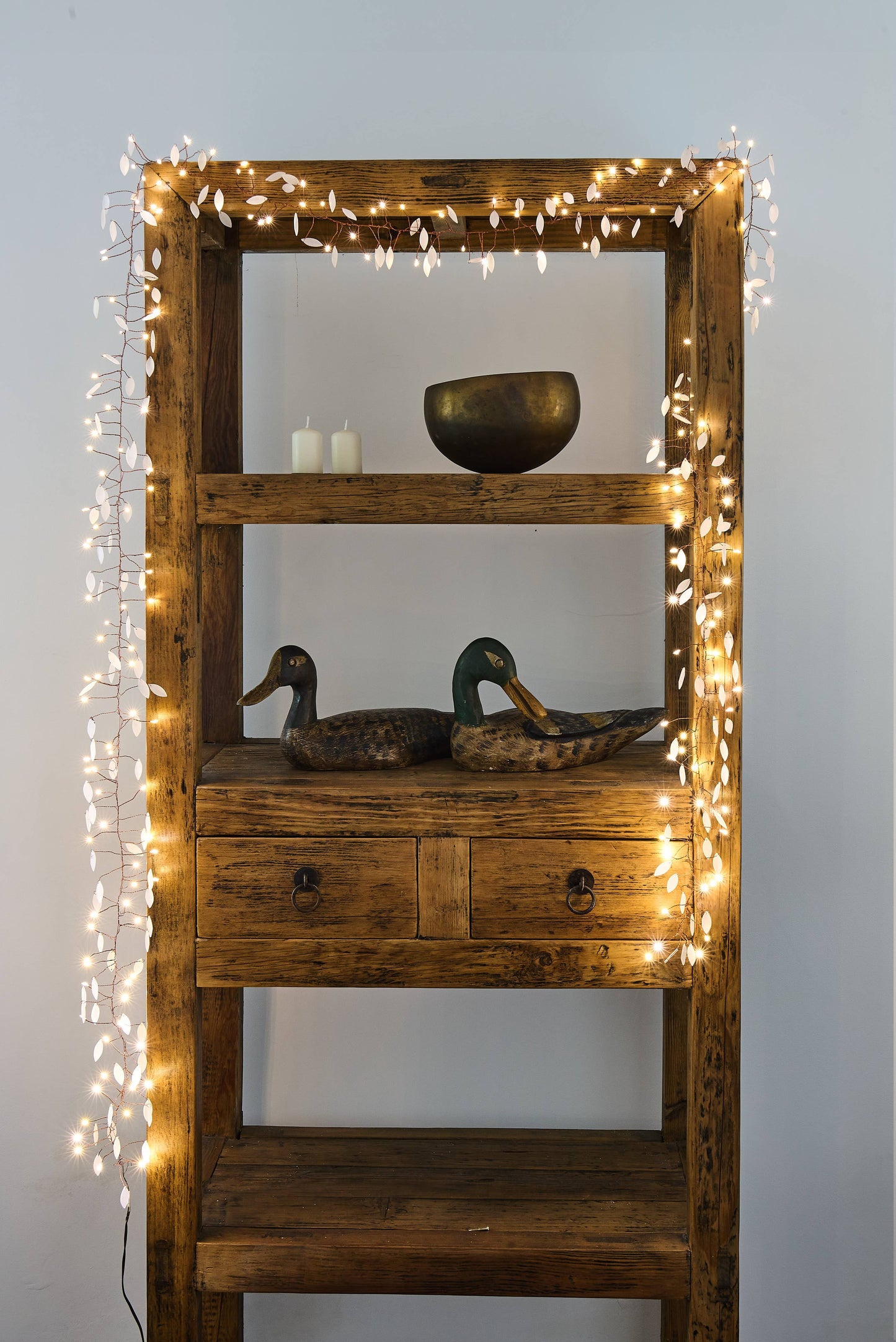 Leaf Cluster LED wire string lights