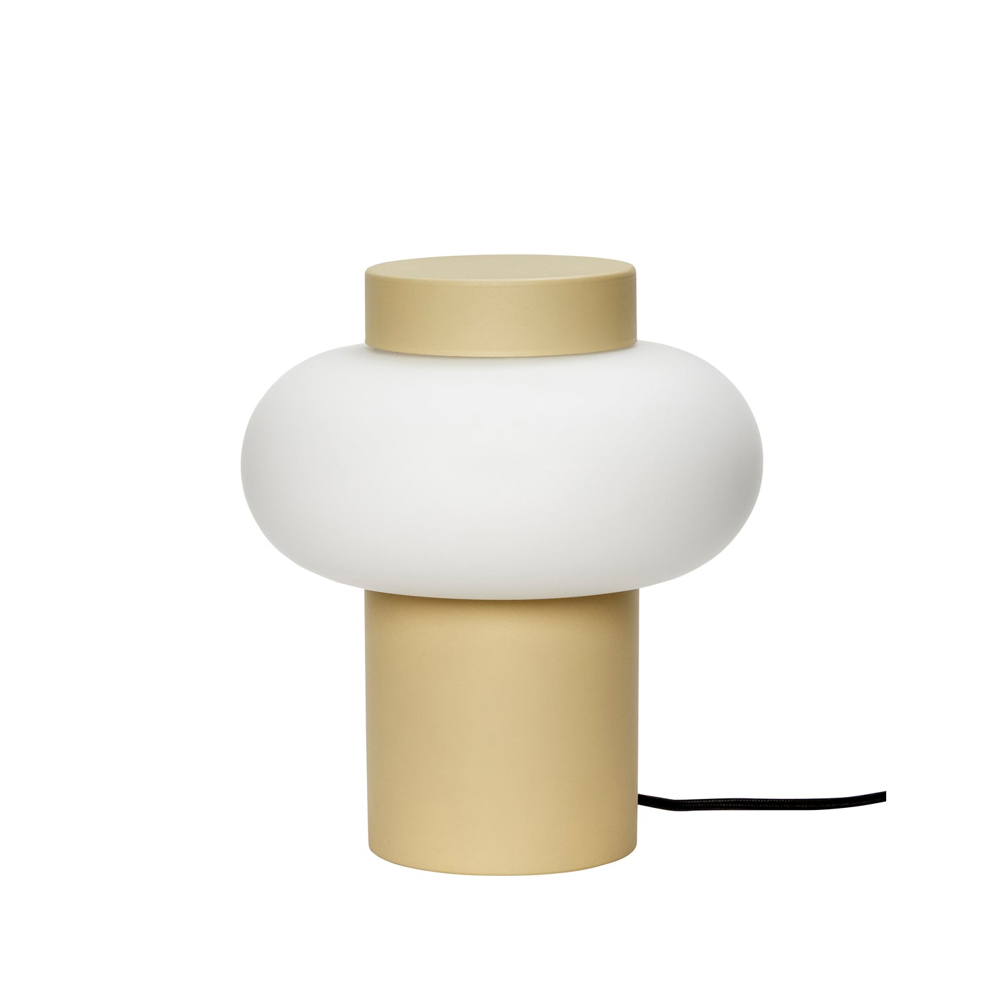 Table Lamp White and Sand