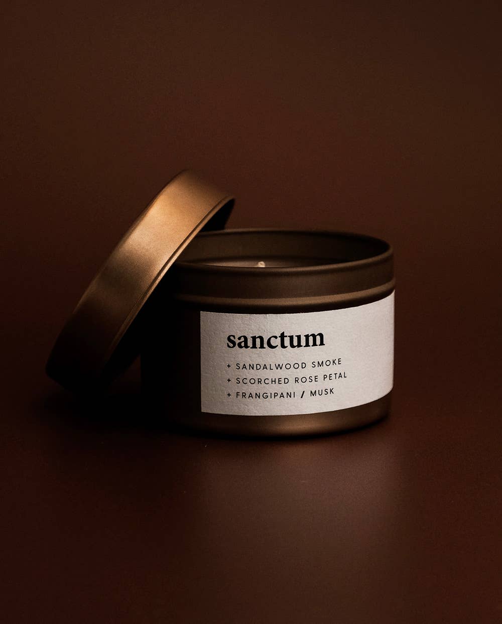 Keynvor Candle Co - Sanctum | small rose gold tin candle