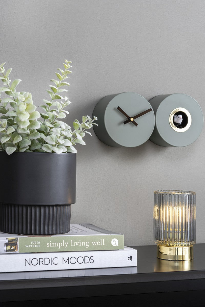 Duo cuckoo wall clock various colours