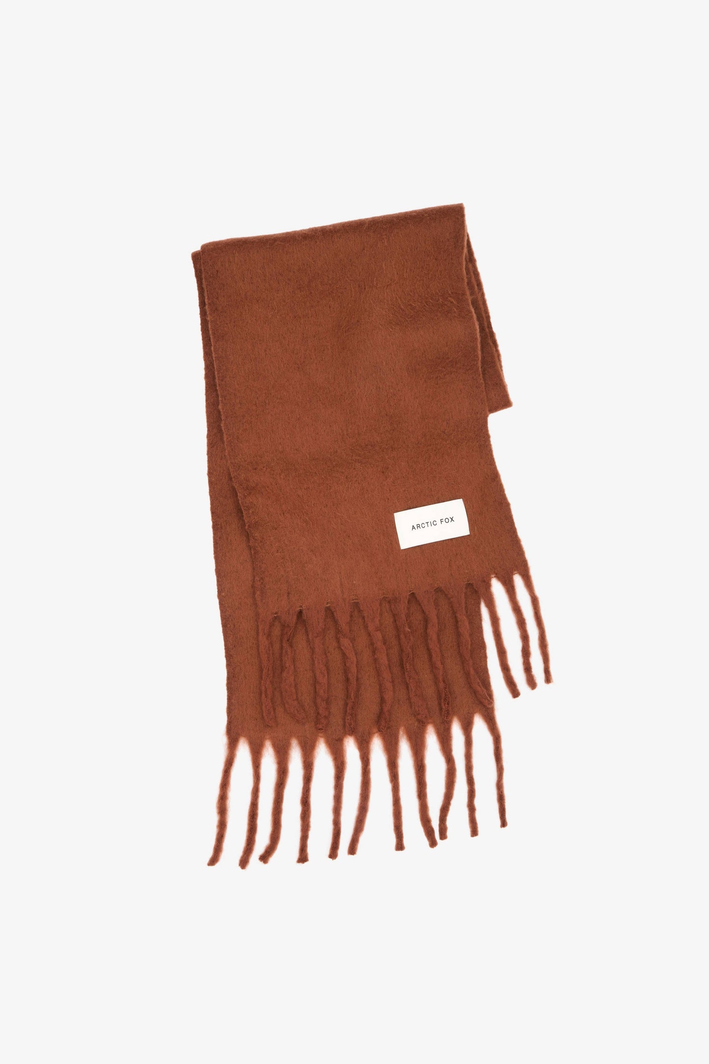 The Stockholm Scarf - 100% Recycled - Sepia - AW25