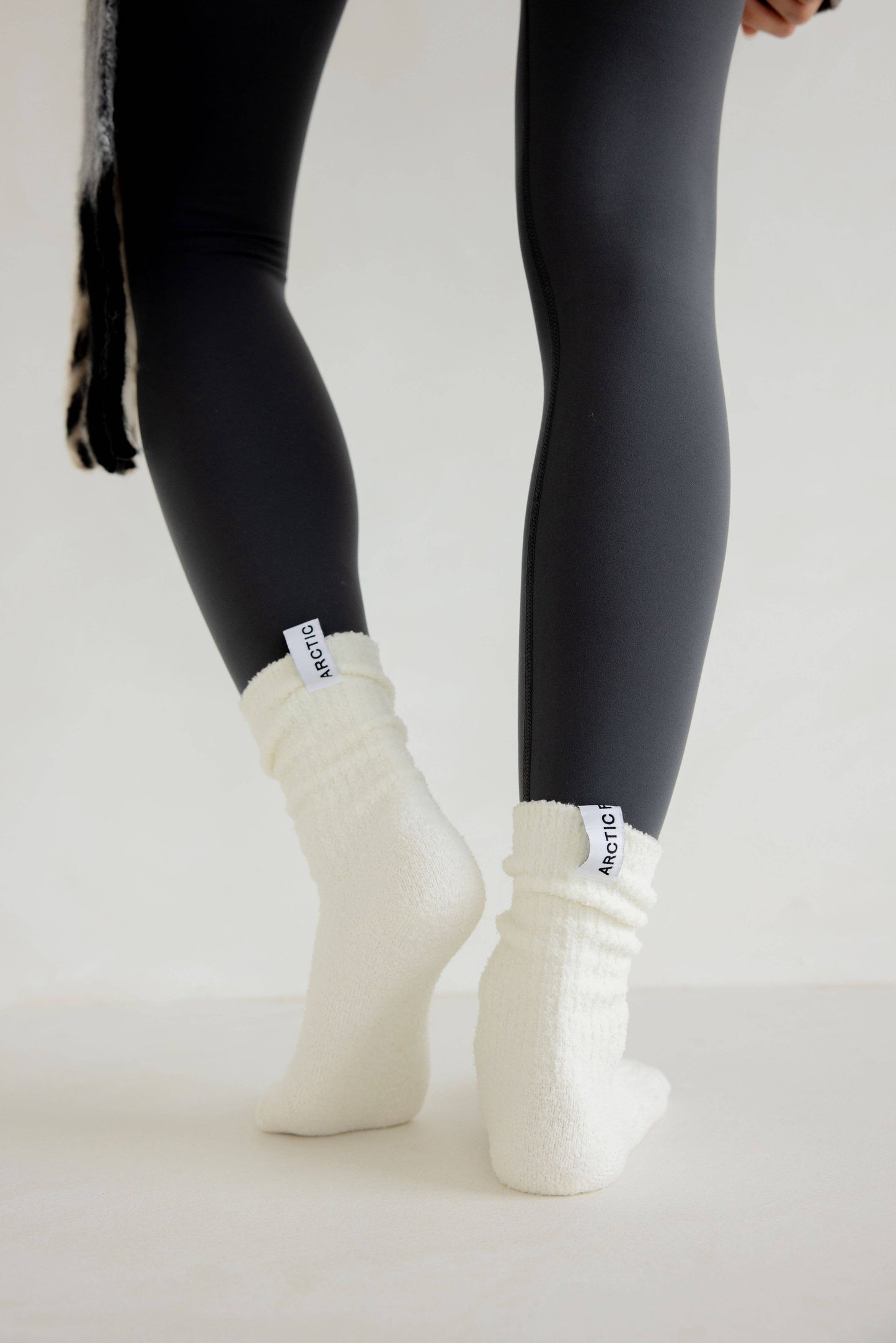 Cosy Socks - 100% Recycled - White - AW25