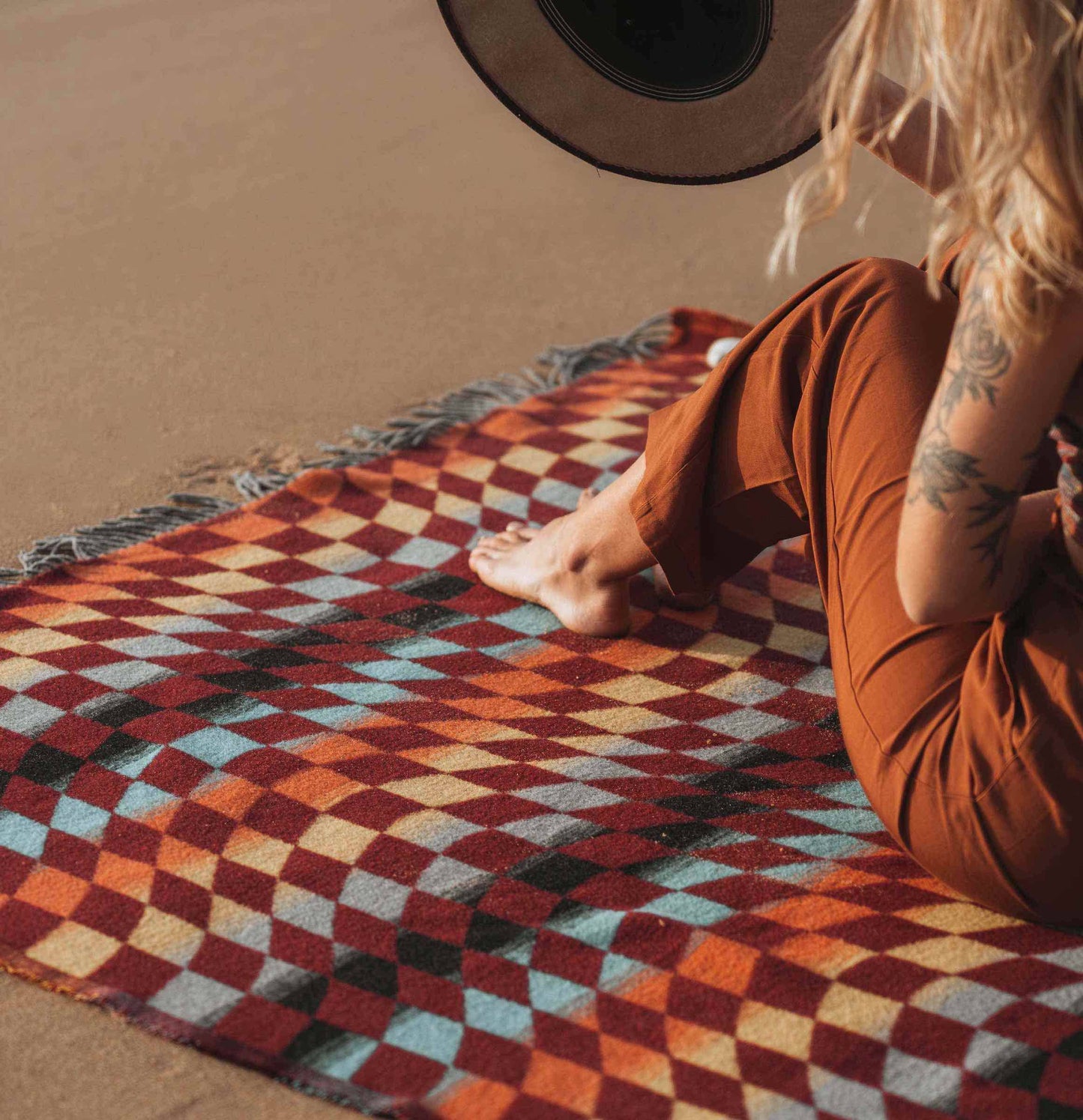 Checkered Eureka Throw