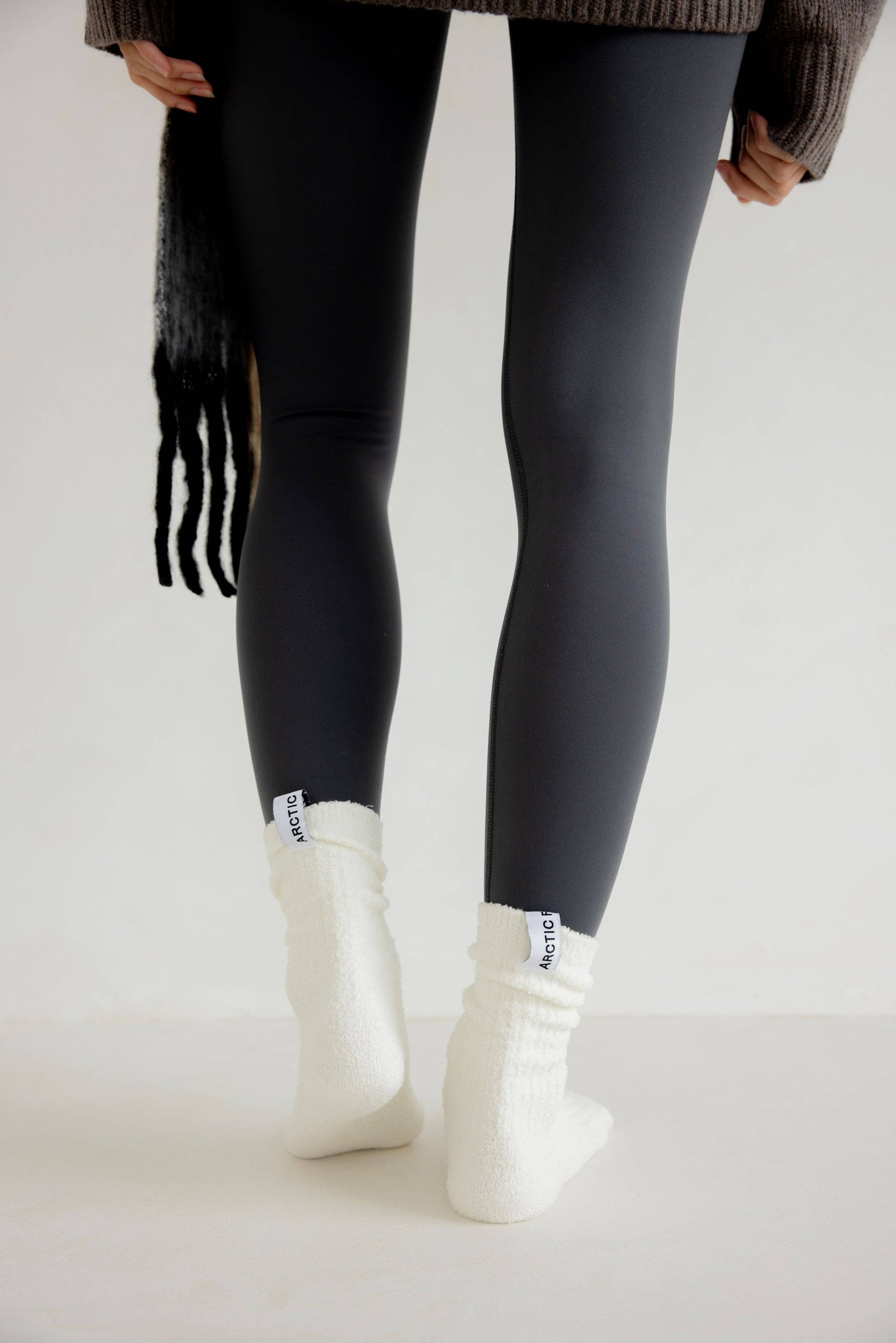 Cosy Socks - 100% Recycled - White - AW25