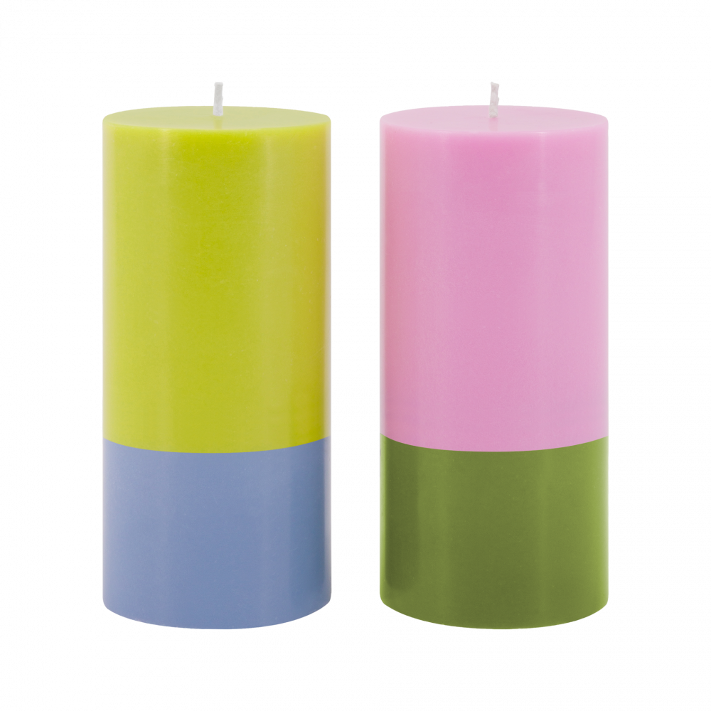 Pillar Candle Set 'Marseille'