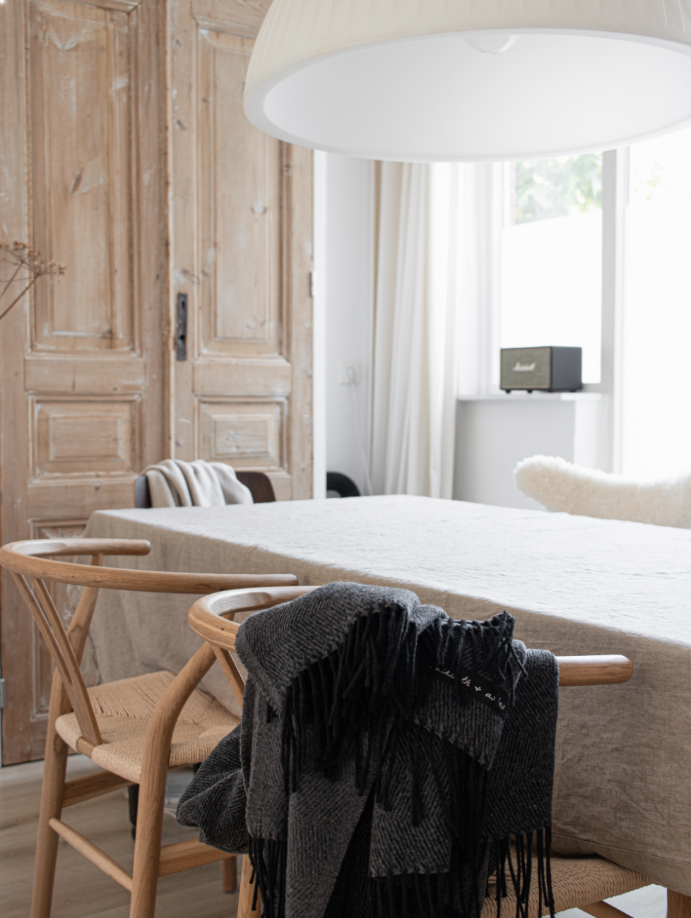 Herringbone Onyx Throw