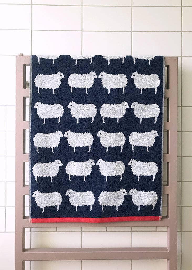 Anorak - Anorak Kissing Sheep Organic Cotton Bath Sheet