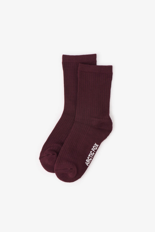 The Everyday Socks - 100% Bamboo - Plum - AW25